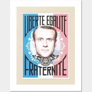 Emmanuel Macron Posters and Art